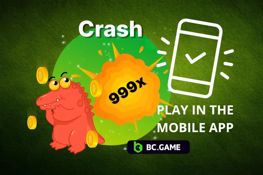 How to Play BC Game Crash on the Mobile App